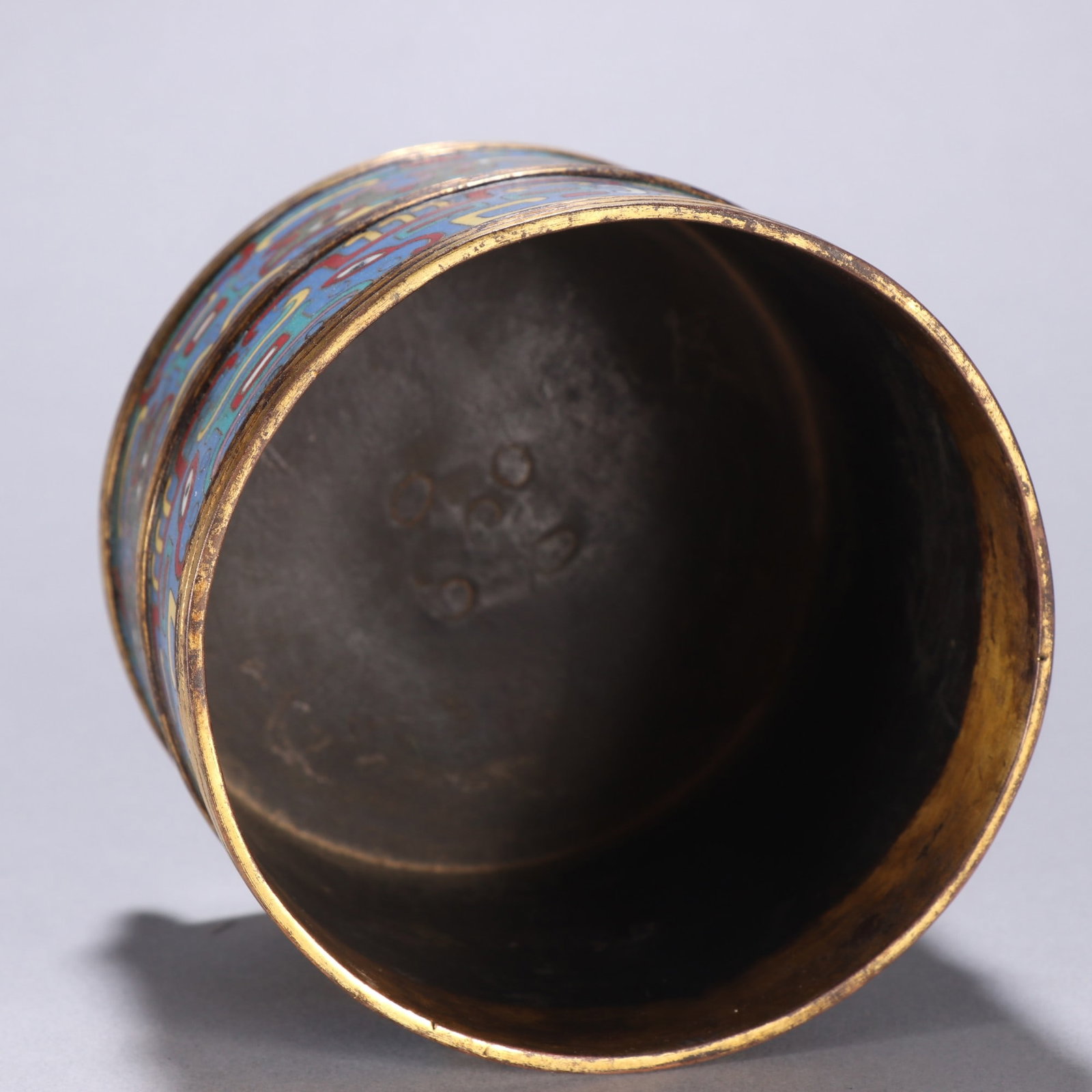 An Exquisite Cloisonne Dragon Pattern Beast-Face Pattern Tripod Censer - 8