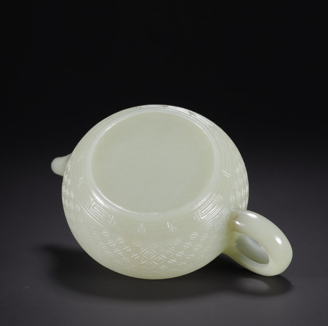 An Exquisite White Jade Teapot - 11