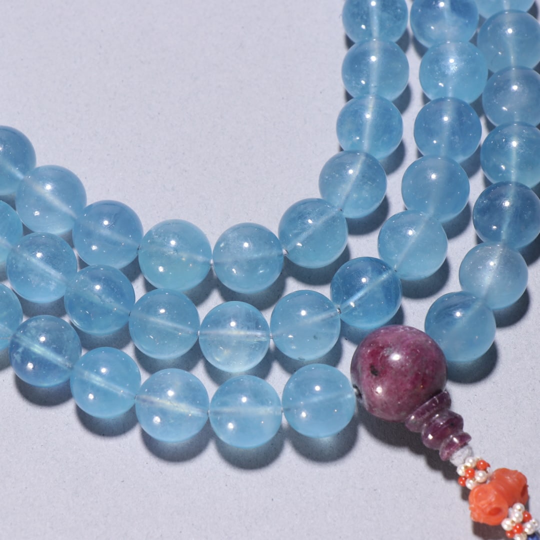 An Exquisite Aquamarine Bracelets - 7
