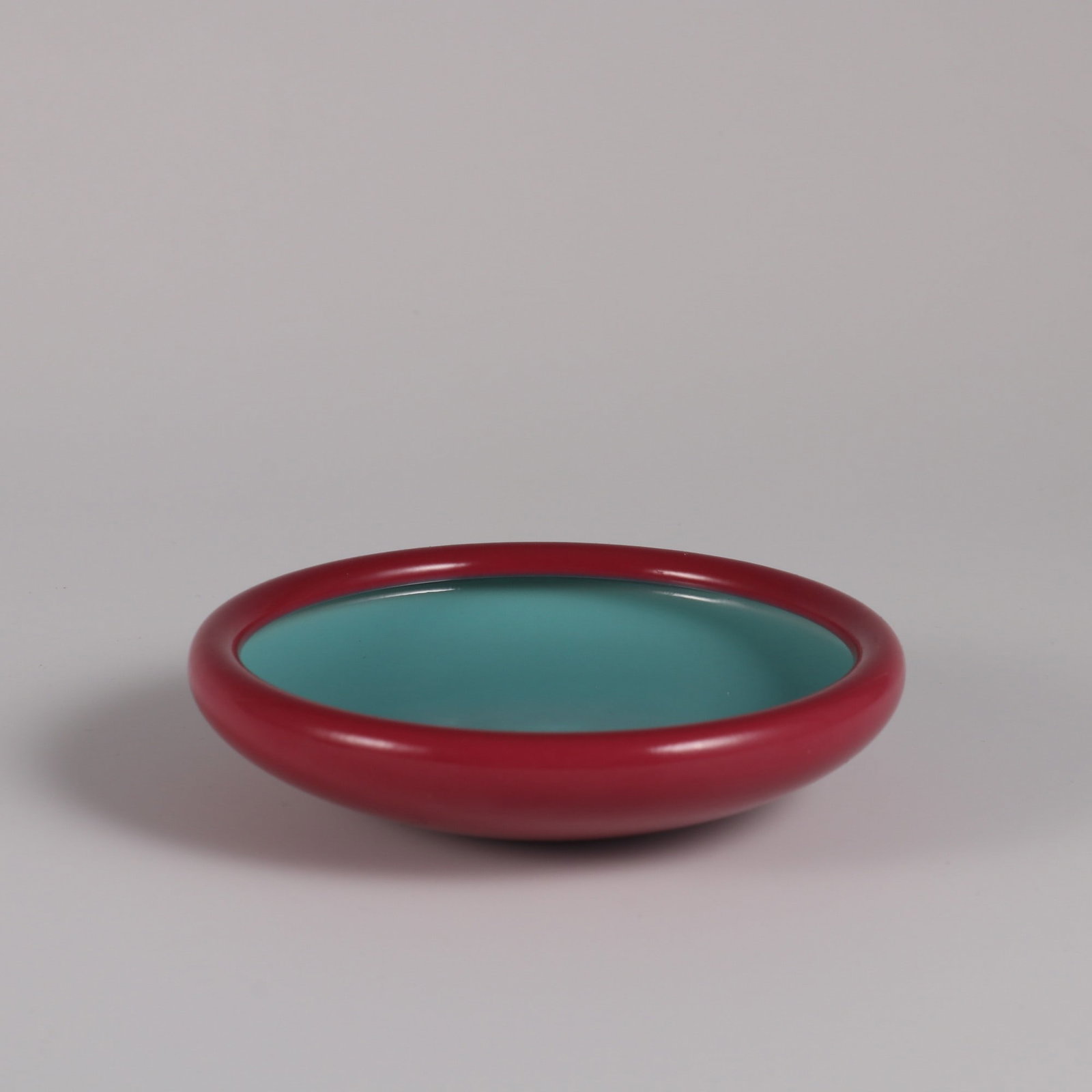 A Pair of Exquisite Ruby Red-Glazed Brush Washer - 3