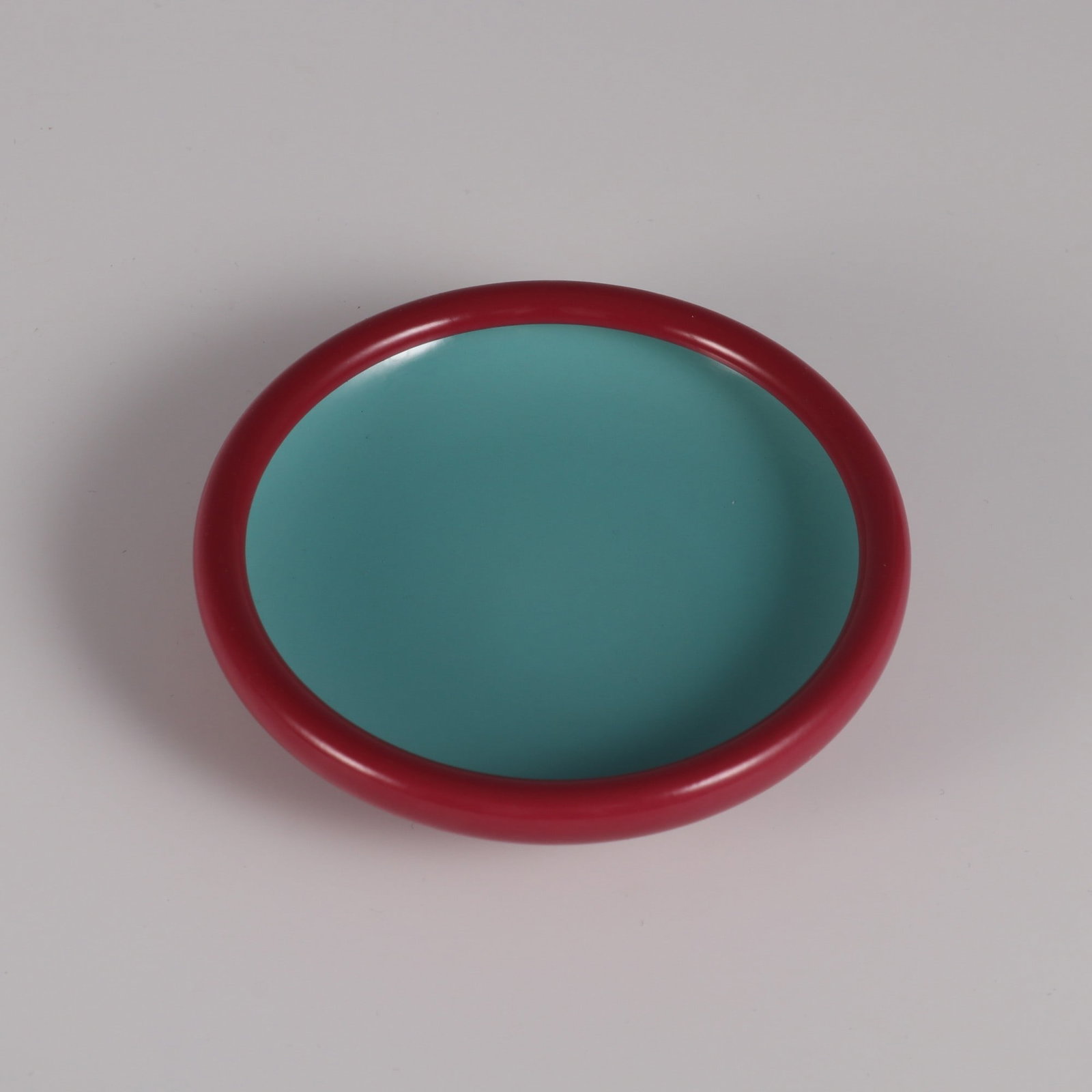 A Pair of Exquisite Ruby Red-Glazed Brush Washer - 4