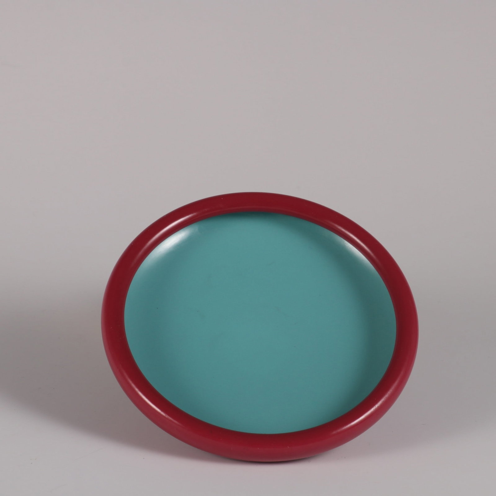 A Pair of Exquisite Ruby Red-Glazed Brush Washer - 5