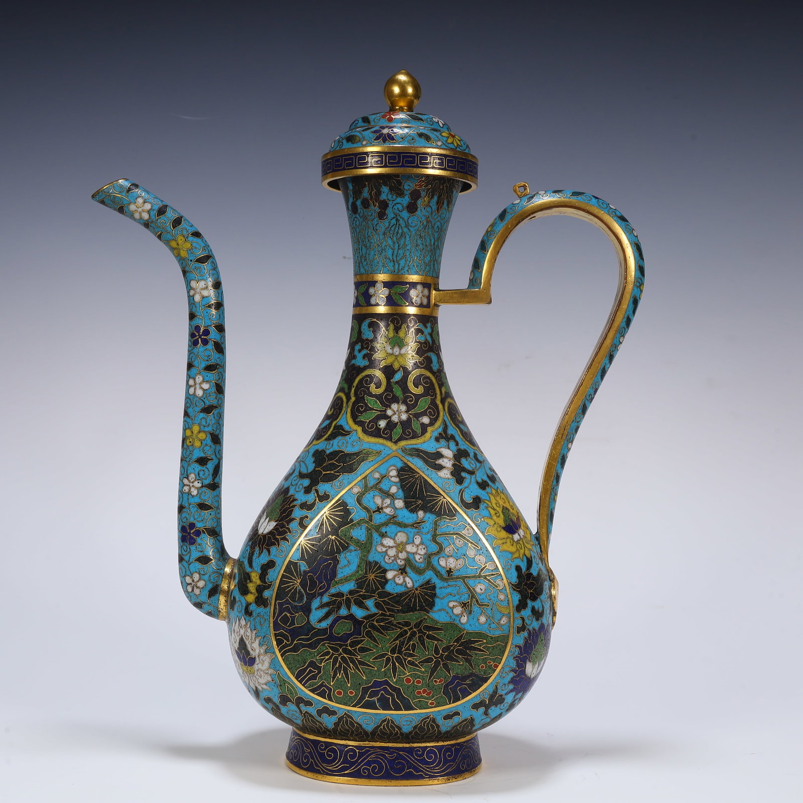 A cloisonne teapot (1 of 10)