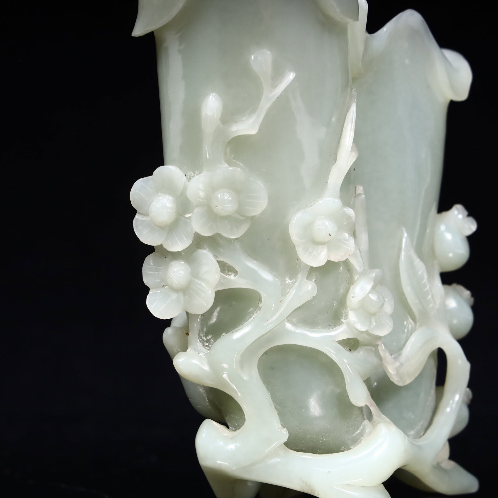 A Hetian jade brush washer - 6