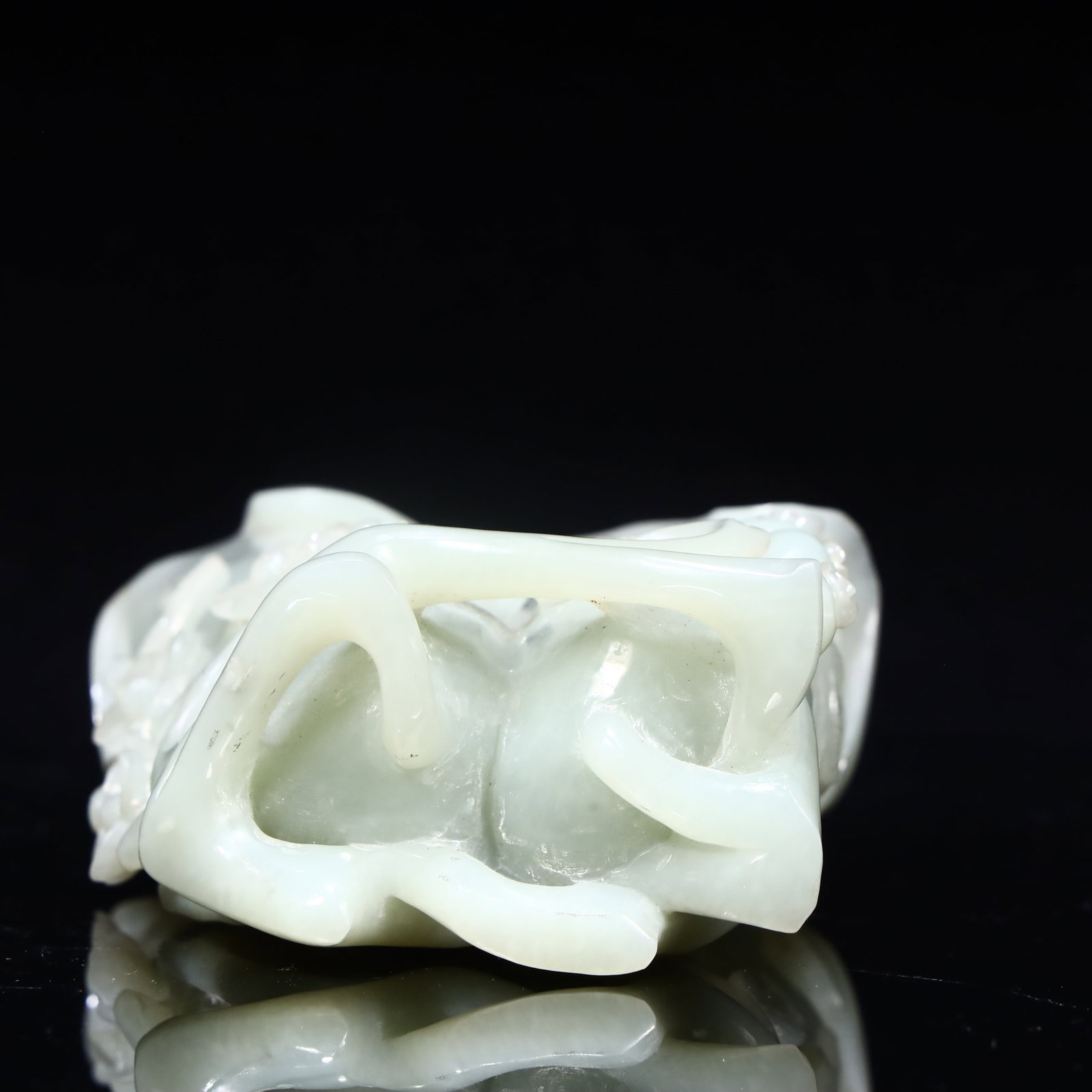 A Hetian jade brush washer - 8