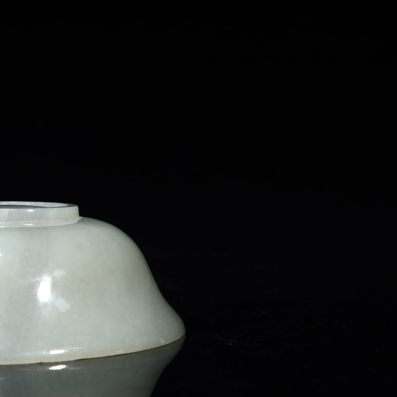 A Hetian jade bowl - 7