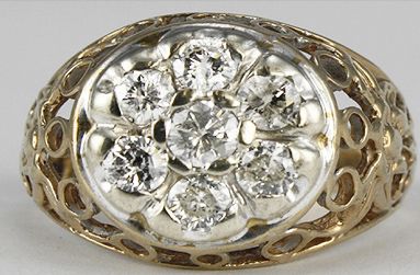 Men's Estate Diamond Ring