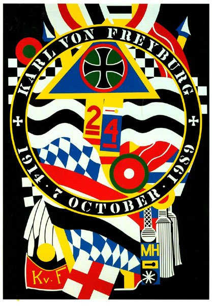 Robert Indiana "The Hartley Elegies - KVF I" Scre