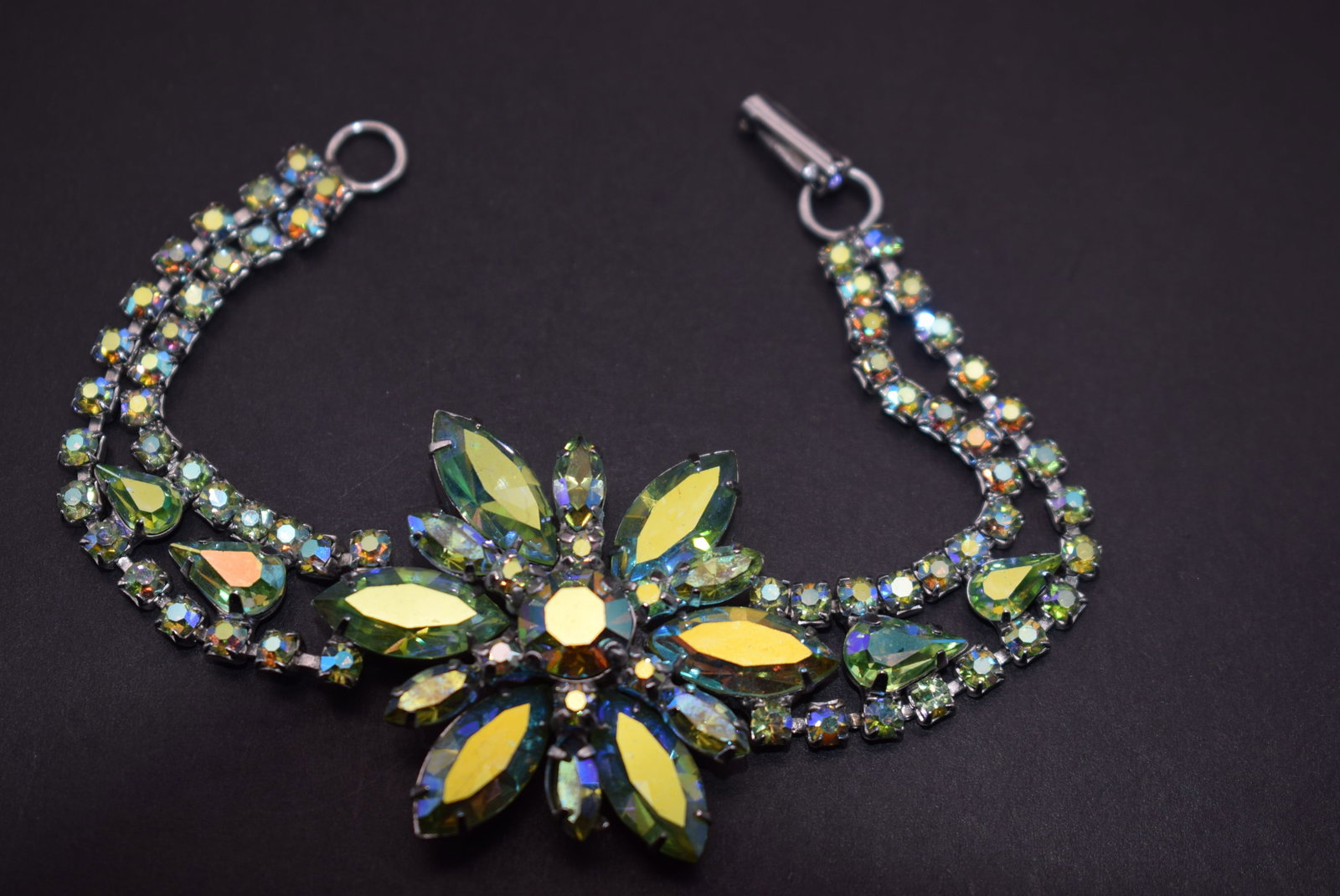 Jaykel Original Rhinestone Bracelet Vintage Lot 473 (1 of 3)