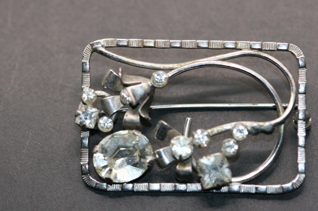 FS Ster Sterling Silver 925 Brooch Pin Vintage Lot 909 (1 of 4)