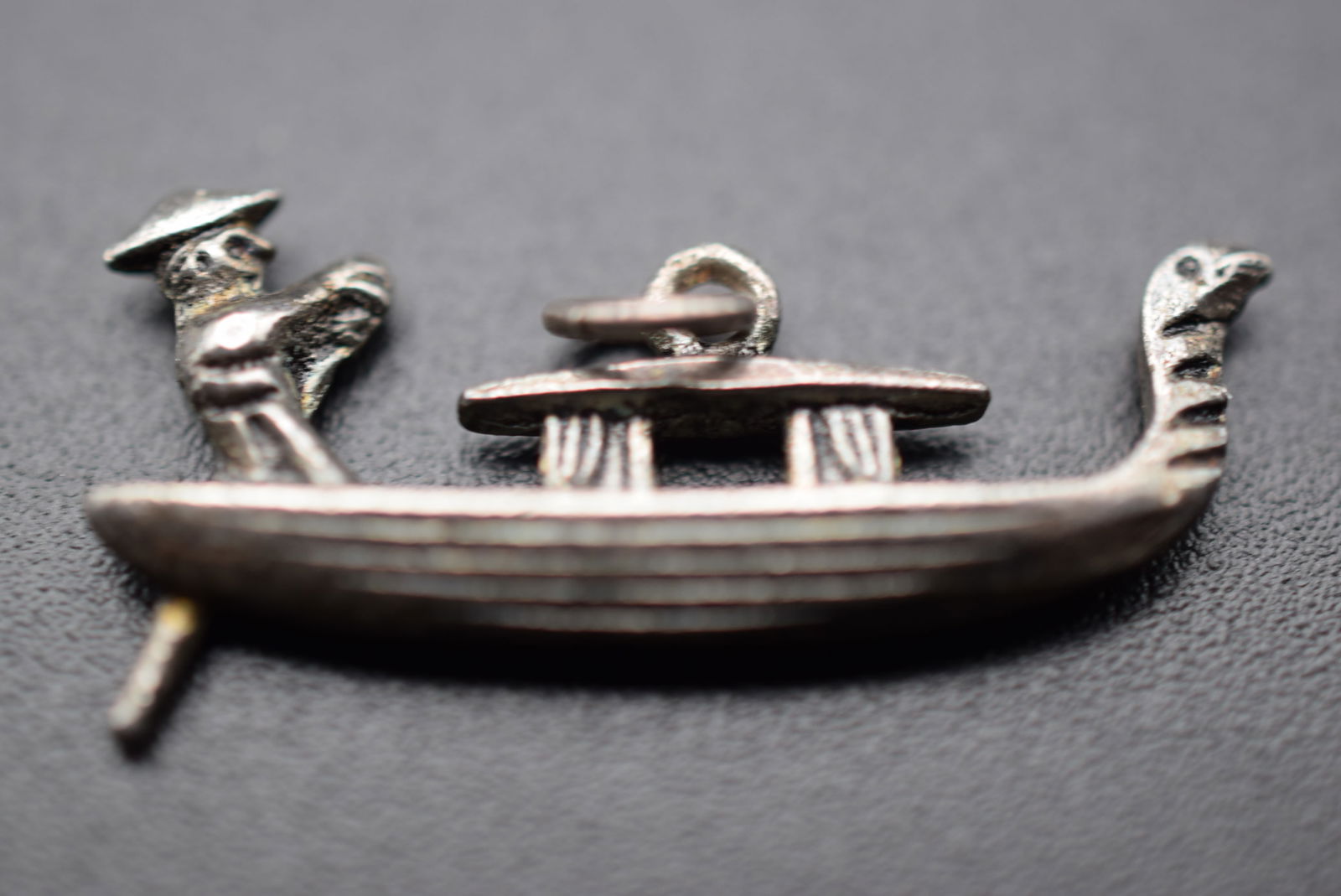 Gondola Boat Sterling Silver 800 Charm Pendant Lot 154 (1 of 3)