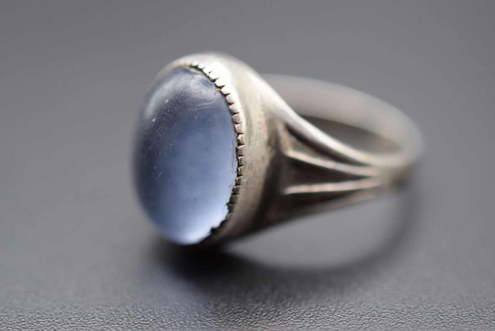 Labradorite Stone Sterling Silver 925 Ring Size   7.75    Lot 191 (1 of 4)