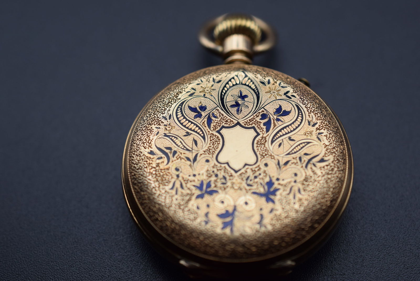 Vintage Enamel Pocket Watch signed 50621   Lot 691 (1 of 11)