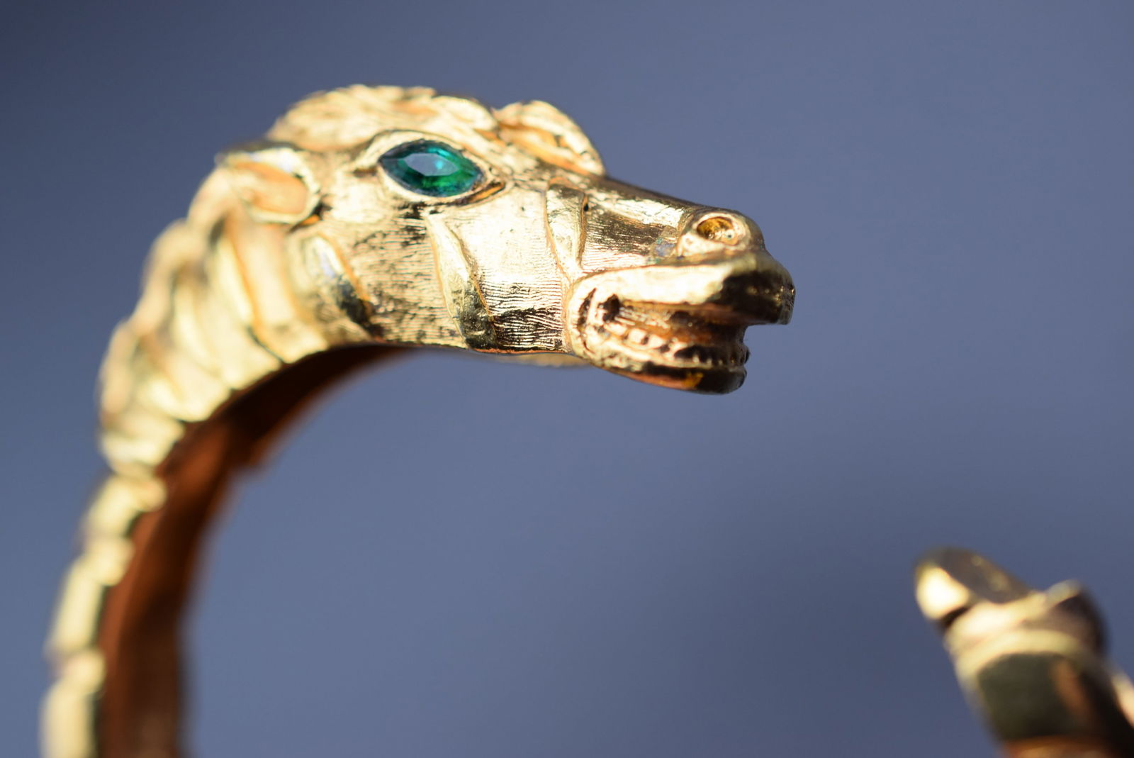 Horse Seahorse Rigid Cuff Hinged Bracelet Lot 718: Horse Seahorse Rigid Cuff Hinged Bracelet measures 3/4" wide and opening measures 2 1/4" across