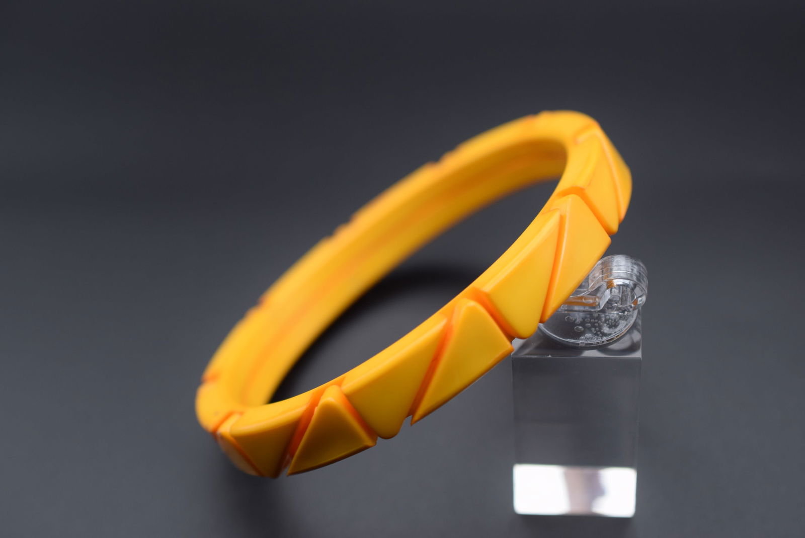 W.Germany 1940's Faux Bakelite Bracelet Vintage plastics Bangle Lot 753 (1 of 4)