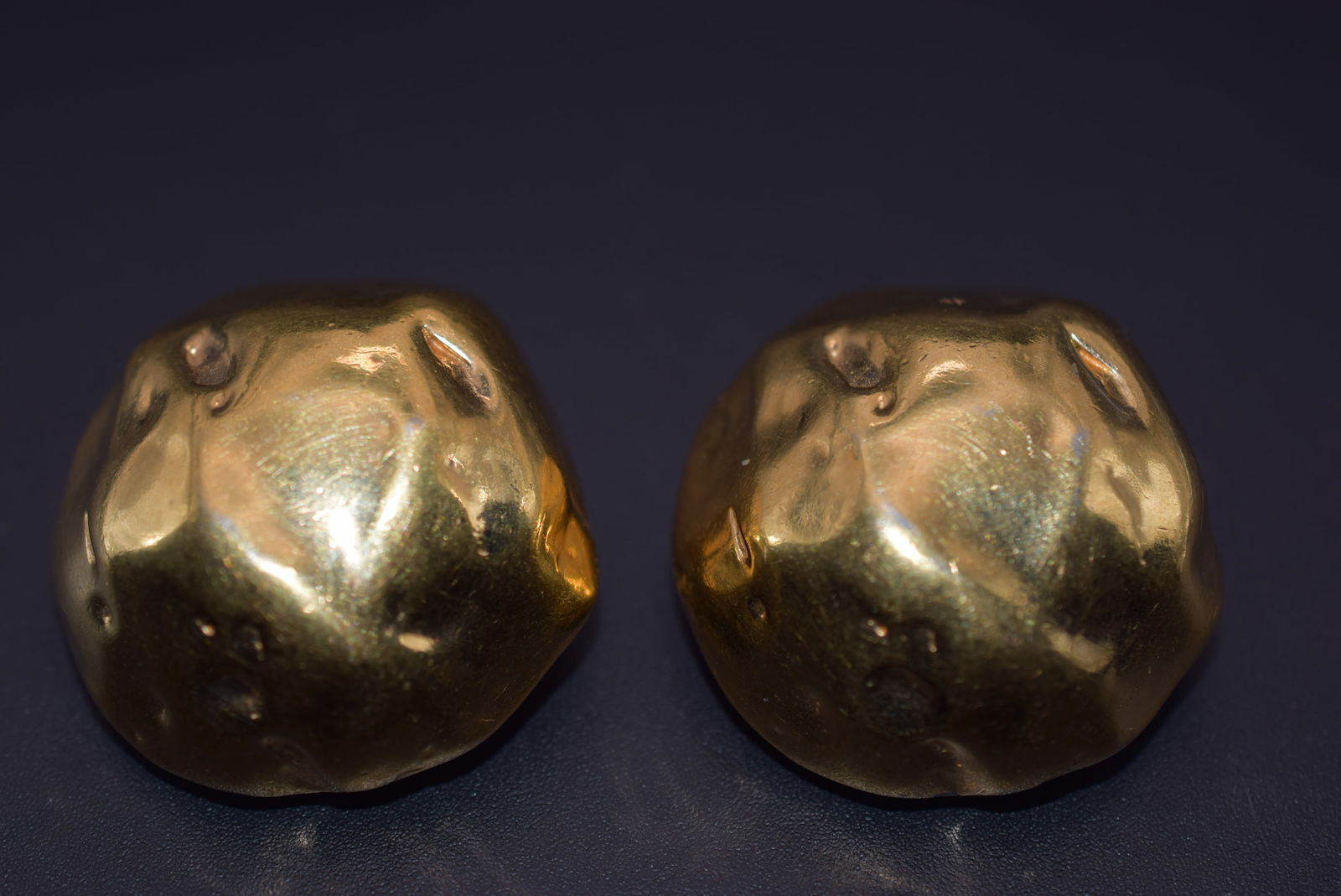 Ciner Huge Signed Clip 1970's Earrings Vintage  Lot 1204 (1 of 3)