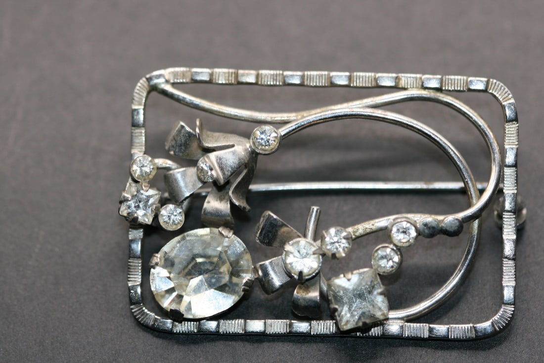 FS Ster Sterling Silver 925 Brooch Pin Vintage Lot 909 (1 of 4)