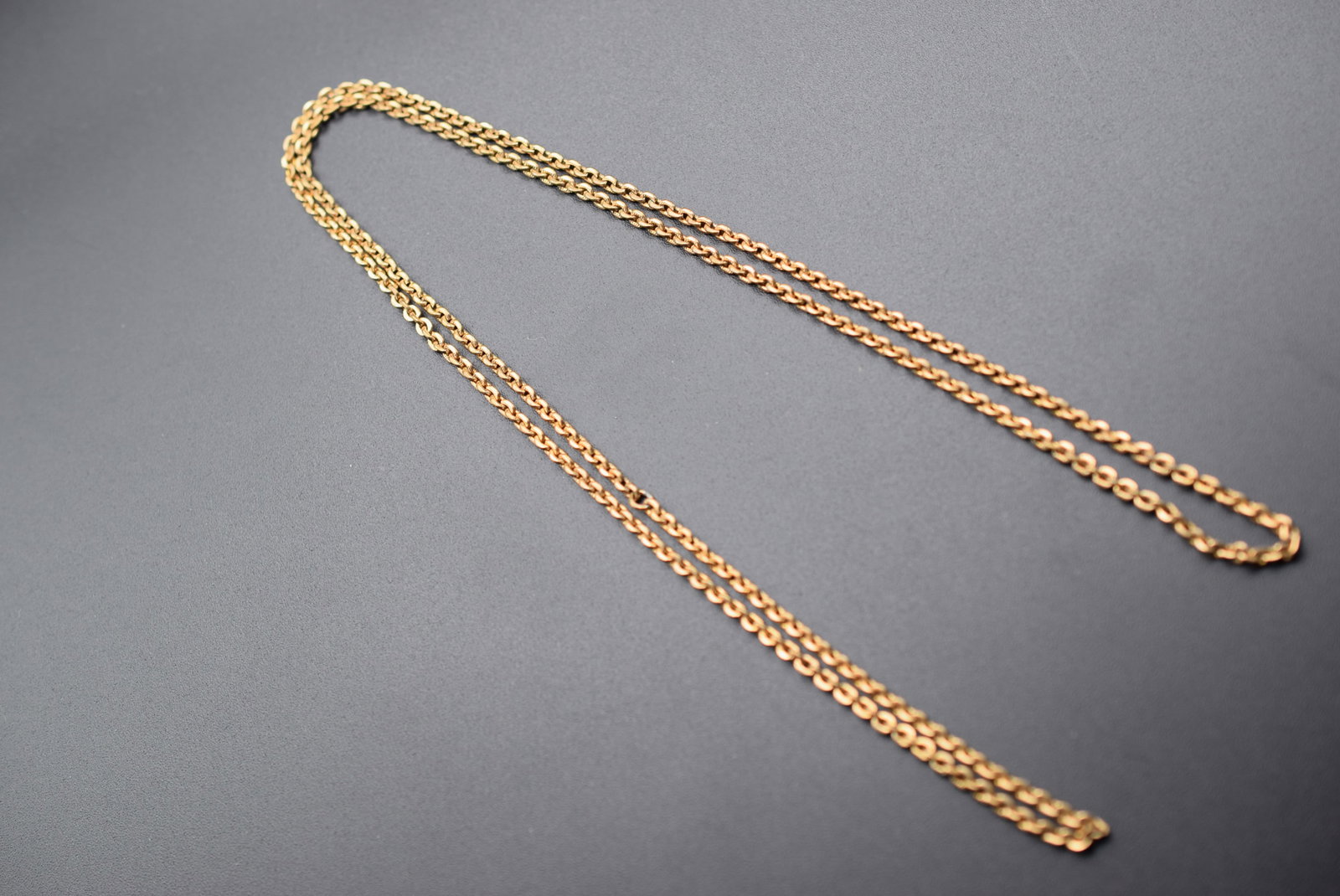 Fob Chain Edwardina Gold Filled 26" Vintage Lot#CF 143: Fob Chain Edwardina Gold Filled 26" Vintage