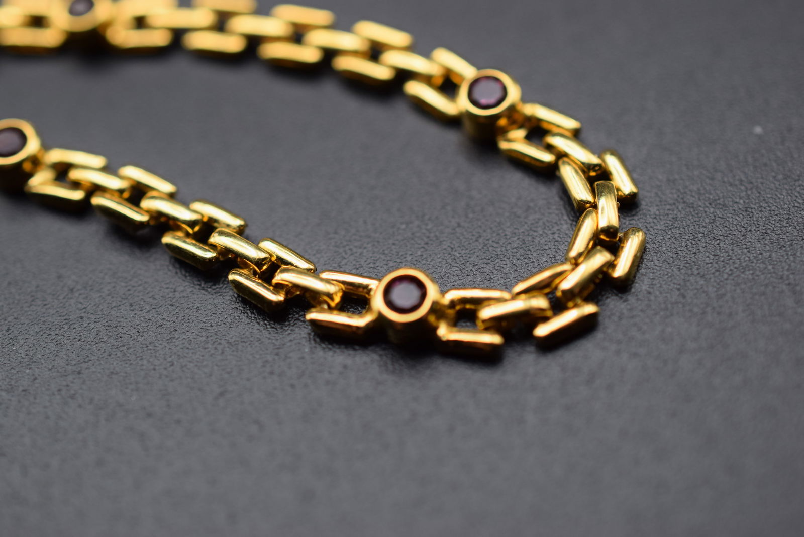 Sweet Bracelet Amethyst Rhinestone Lot#CF 263: Sweet Bracelet Amethyst Rhinestone measures 6 1/4" x 1/4"