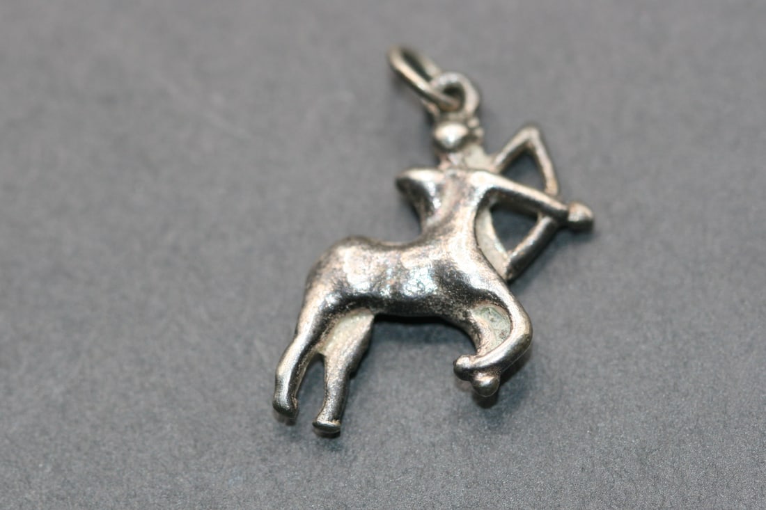 Centaur Silver Charm Half Man Half Horse Pendant    .Lot#288 (1 of 2)