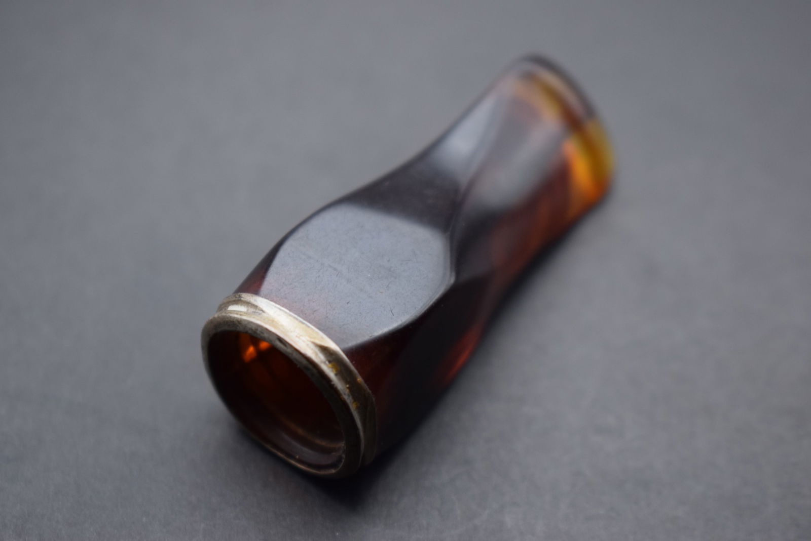 Old Cigar Holder Stoggie Vintage  Bakelite Amber Lot 368 (1 of 7)