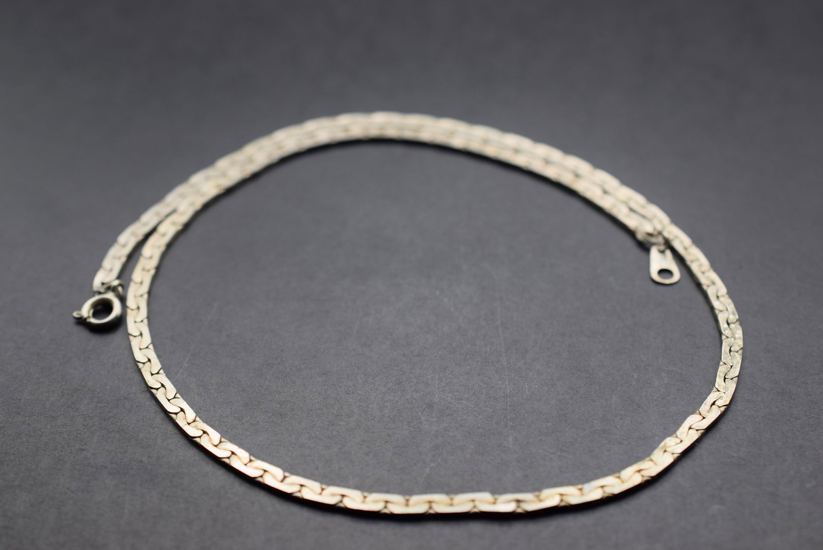 Sterling Silver 925 Snake Chain 14.44 Grams Lot 538: Sterling Silver 925 Snake Chain 14.44 Grams 18" Long Signed 925 on the clasp