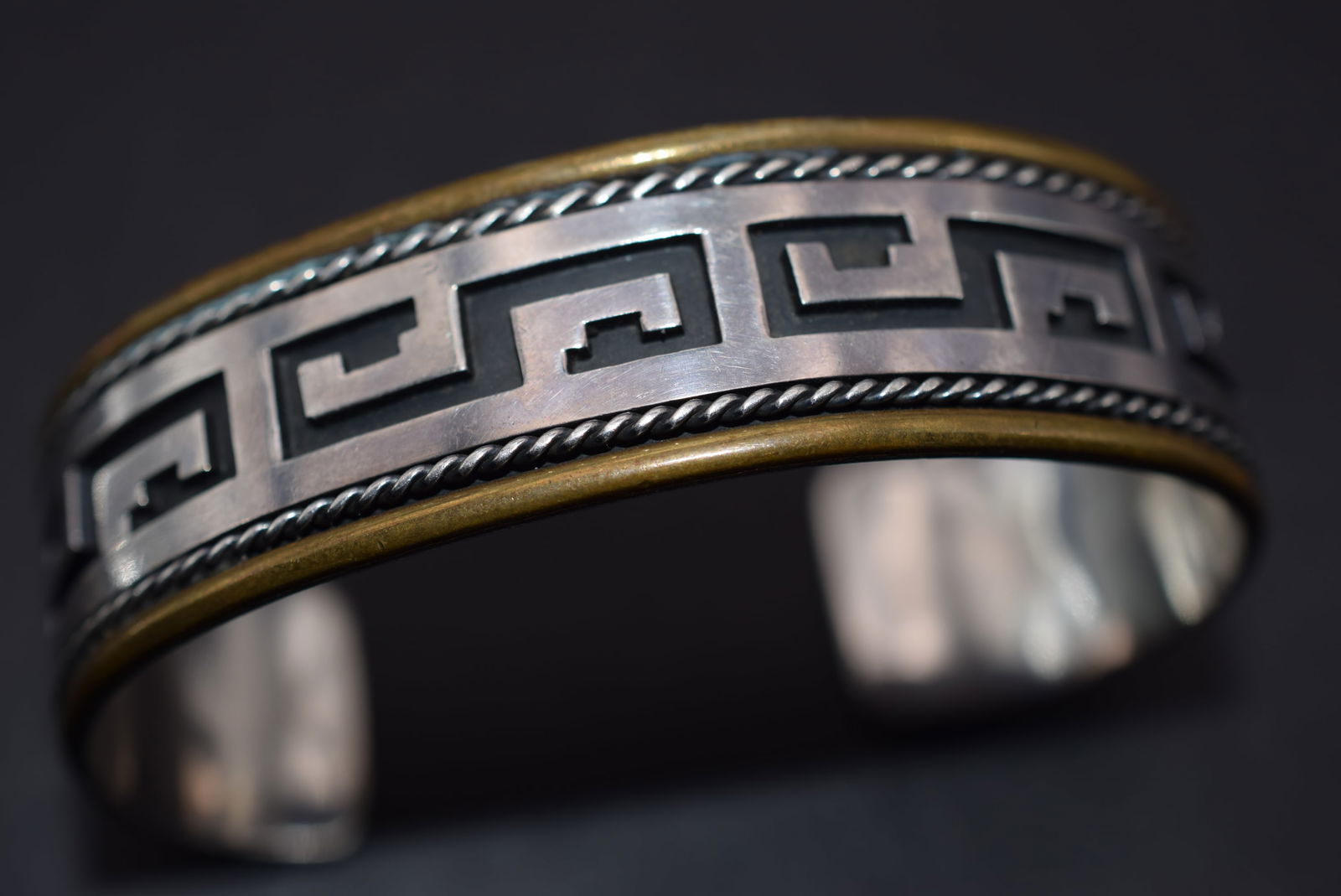 Mexico TJ-20 925 Sterling Silver 925 Cuff Bracelet Lot 43 (1 of 3)