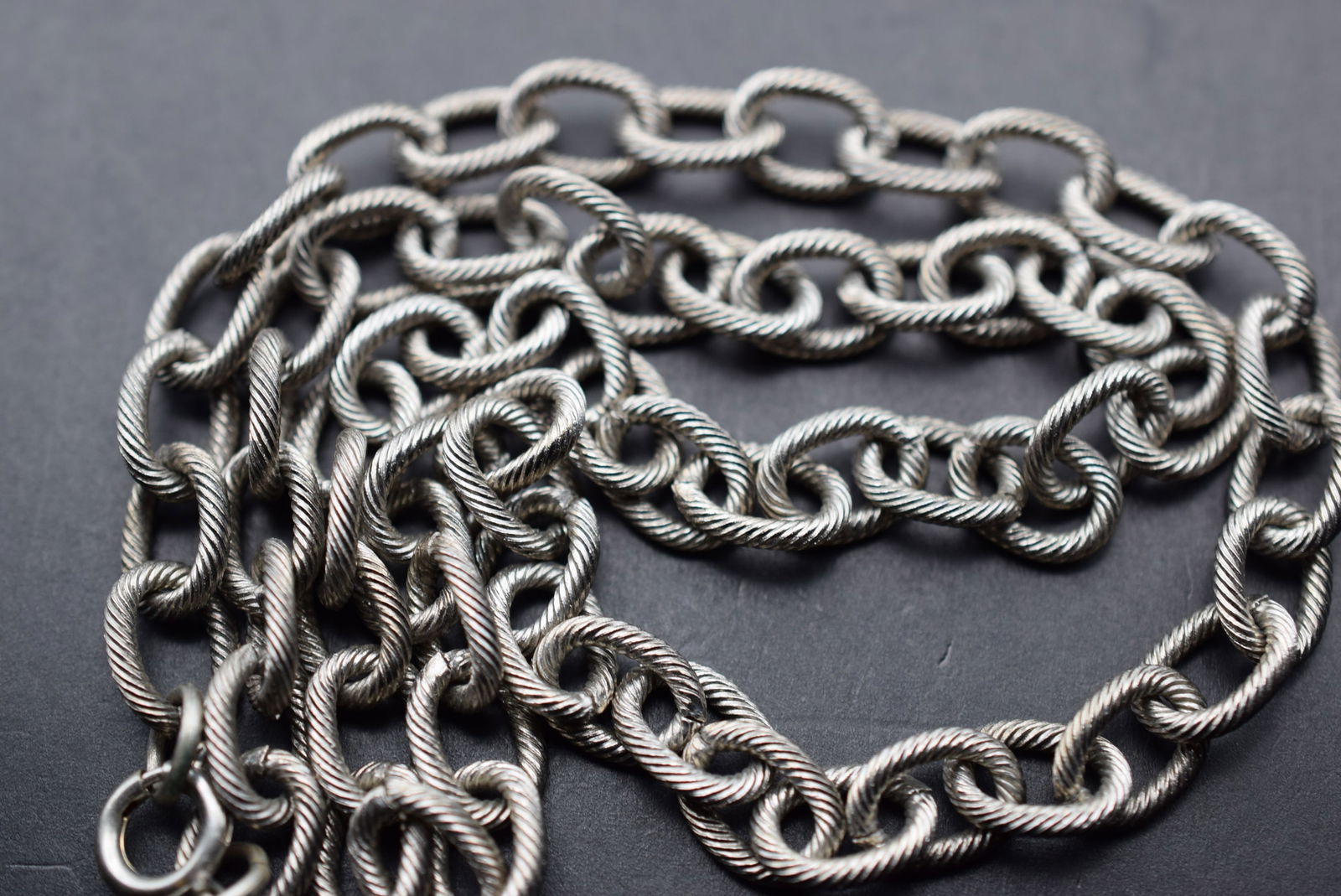 Chain Link Necklace Large Links Lot 84 (1 of 2)