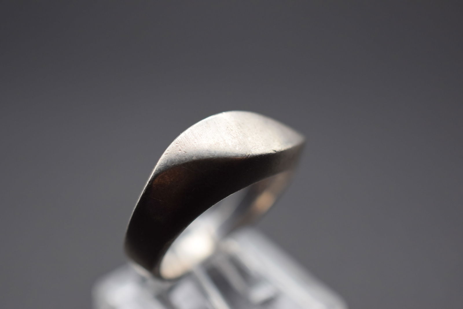 Sterling Silver 925 Modernist Ring Size 7.75 Lot# DG 108 (1 of 4)