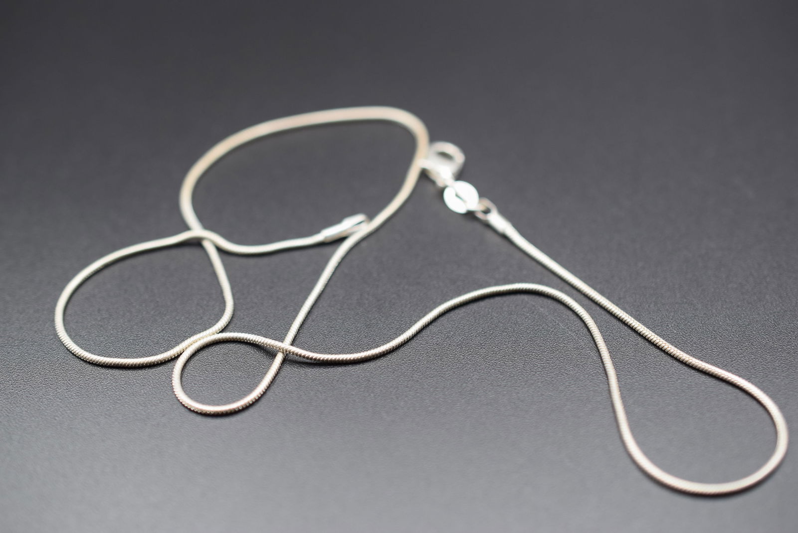 Sterling Silver 925 Chain Necklace 18" Lot 109 (1 of 3)