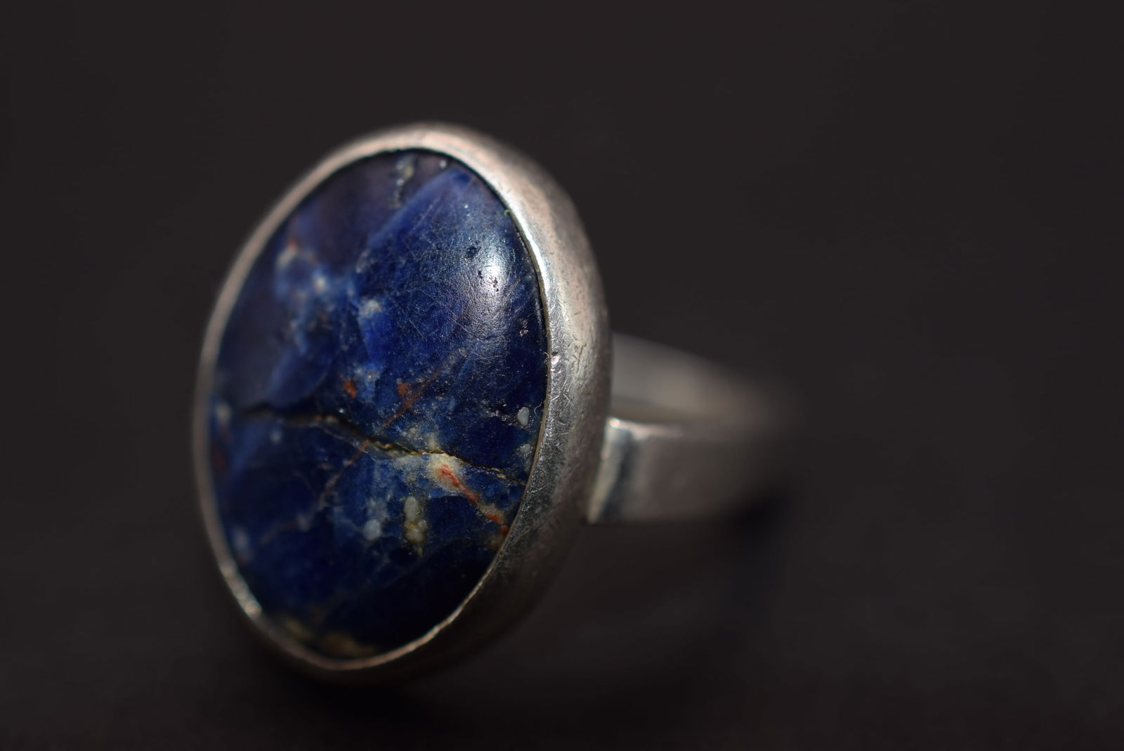 Stone Sterling Silver 925 Ring Size 5.5 Lot 177 (1 of 3)