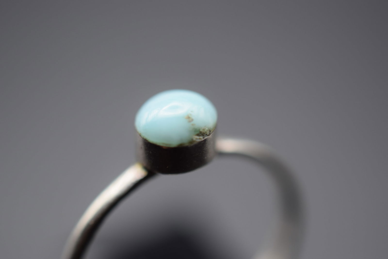 Larimar Silver Ring Size 6.75 Lot 192 (1 of 3)
