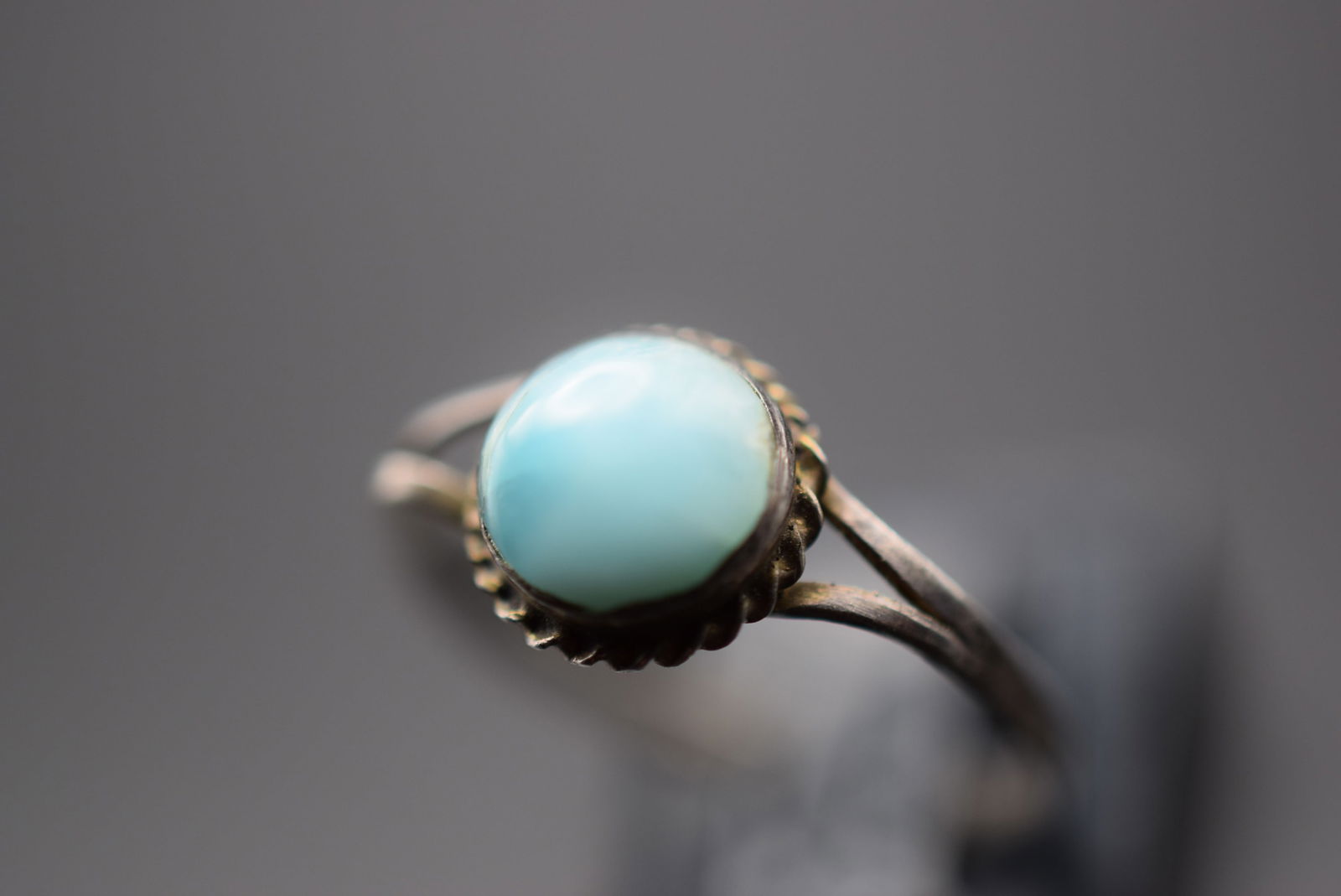 Larimar Sterling Silver 925 Ring Size 5 Lot 225 (1 of 5)