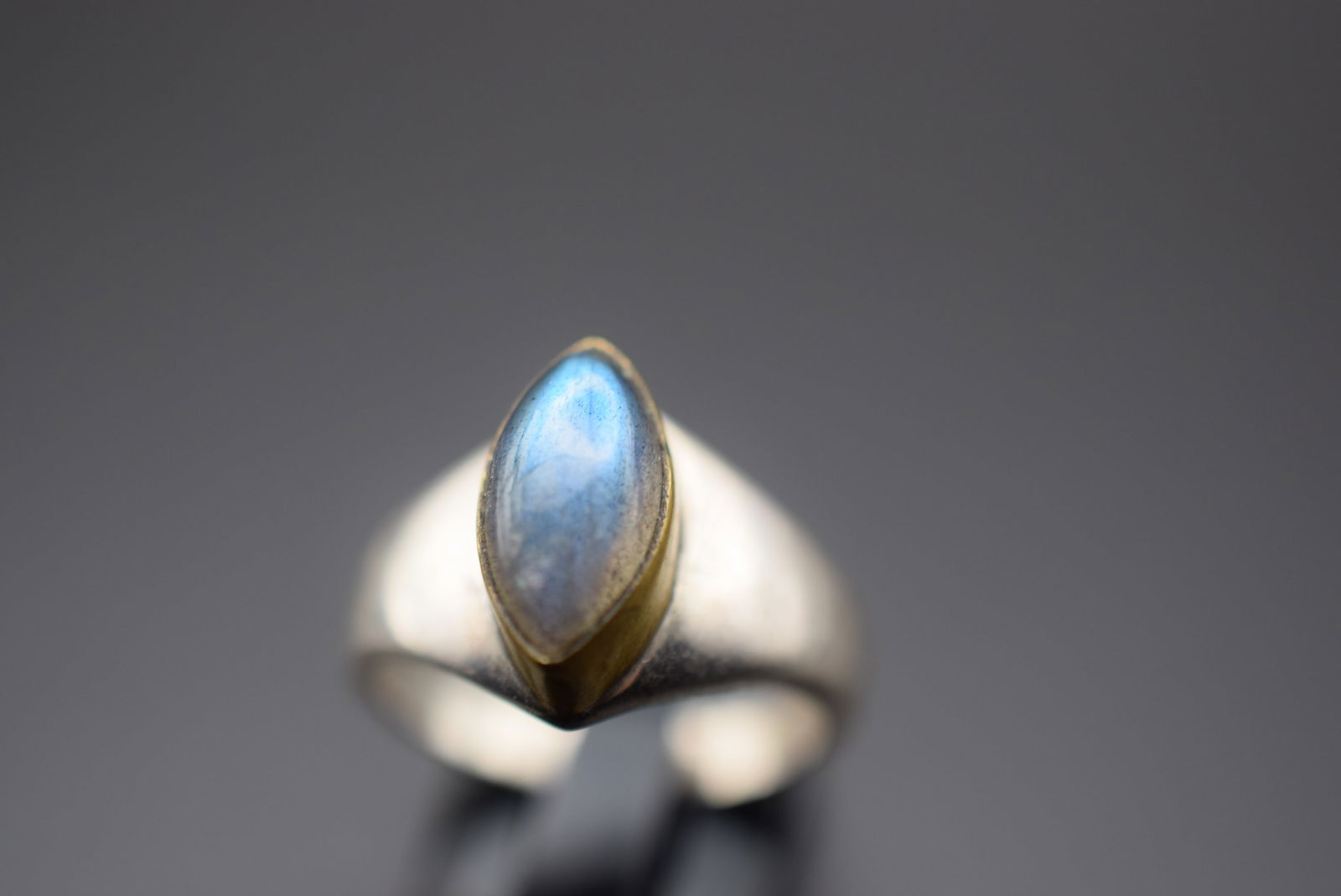 Labradorite Sterling Silver 925 Ring Size 5.75 Lot 297 (1 of 7)