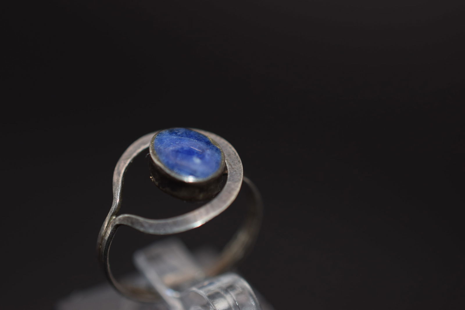Mexico Lapis Sterling Silver 925 Ring Size 5.25 Lot 370 (1 of 4)