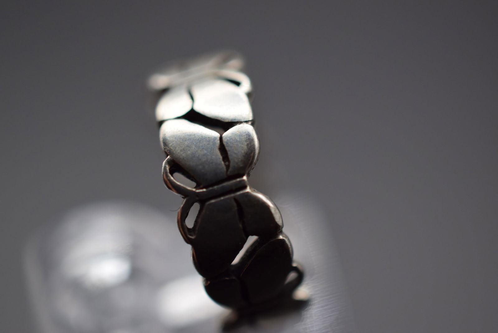 Butterflies Sterling Silver 925 Ring Size 4 Can be bigger or smaller Lot 501 (1 of 5)