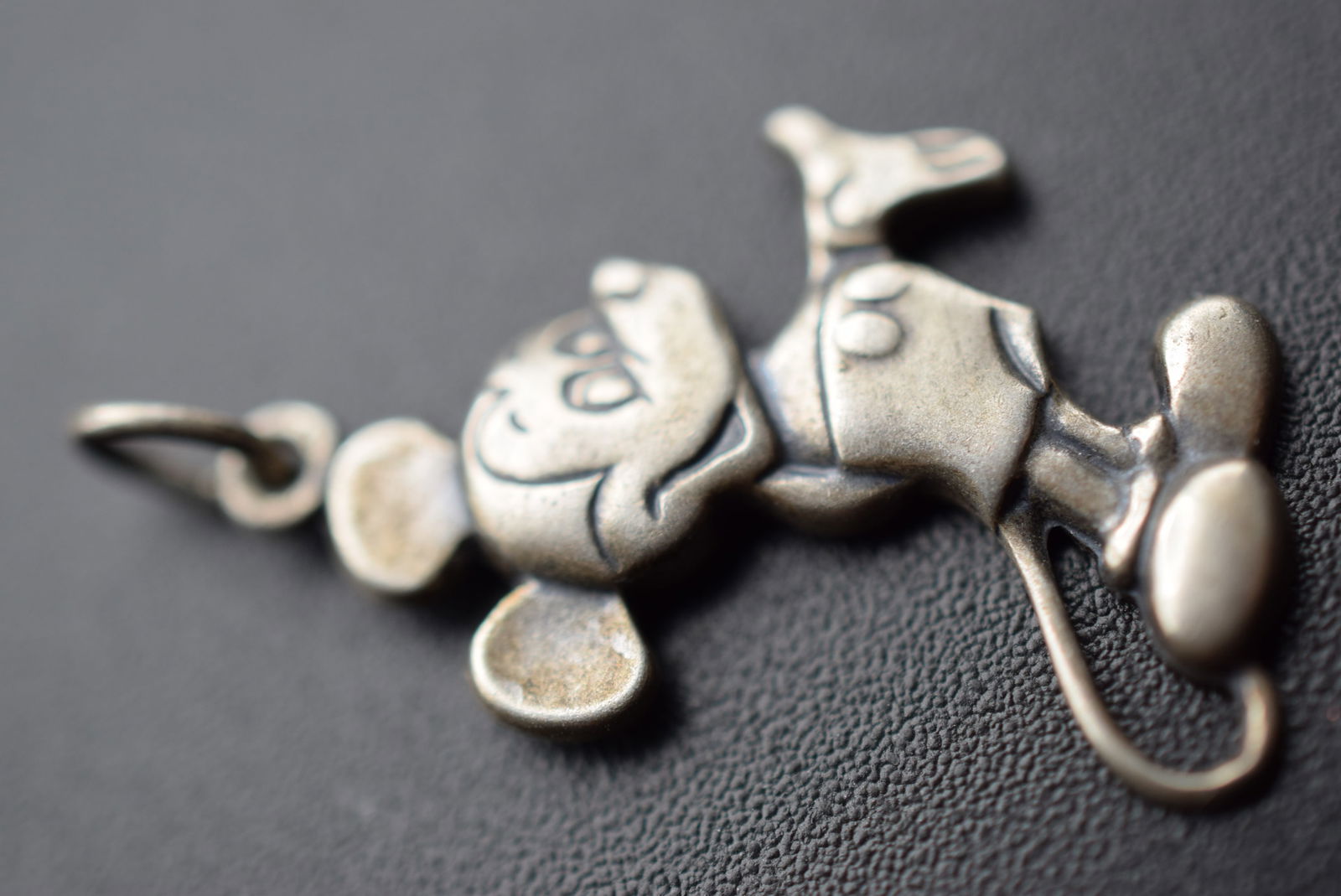 Mickey Mouse Authentic Disney Sterling Vintage Pendant Charm Lot# DG 524 (1 of 4)