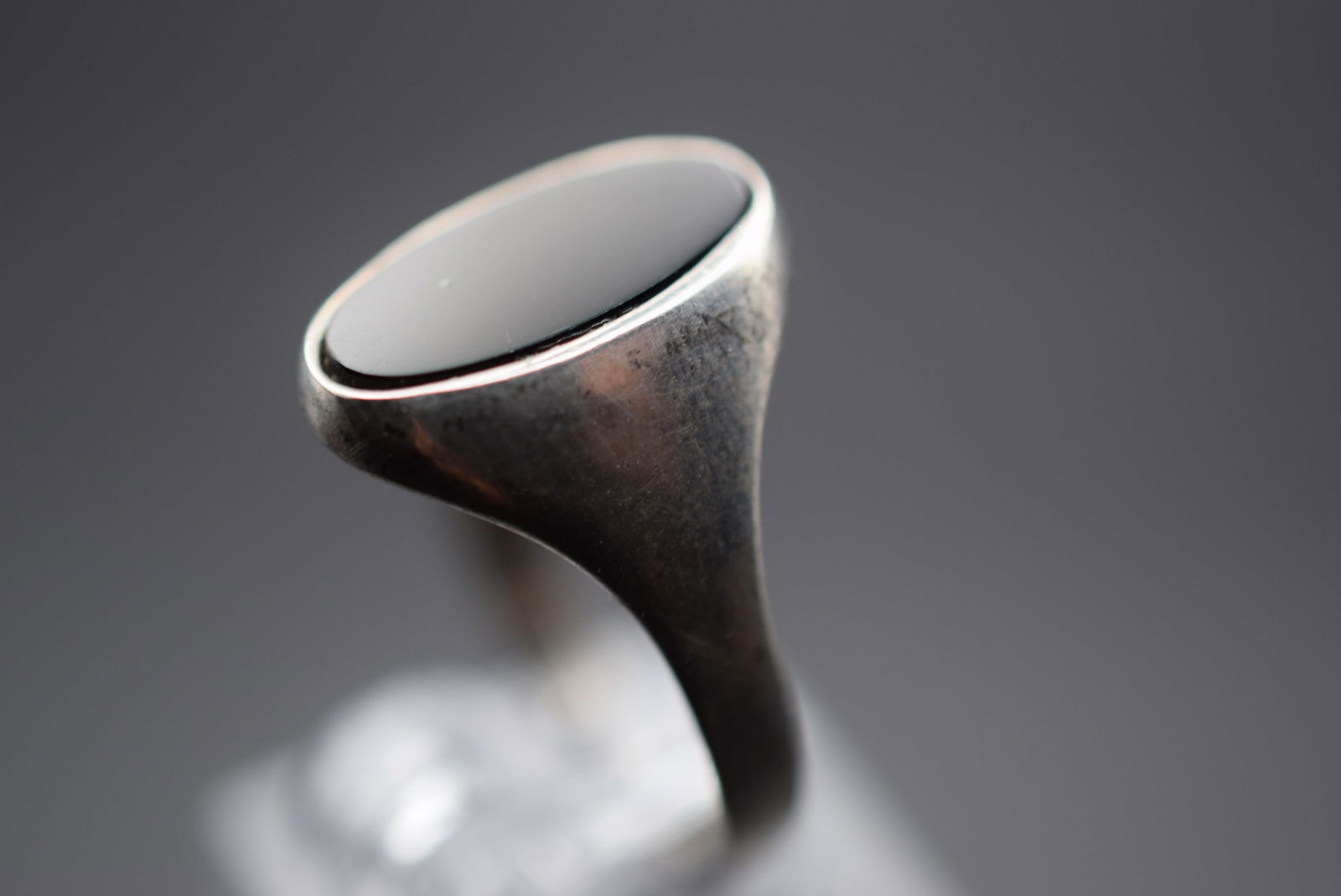 Onyx Milor Sterling Silver 925 Ring Size 8.25 Lot 532 (1 of 5)