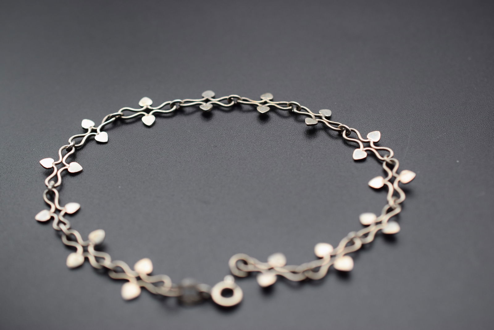 Ankle Bracelet Wow Sterling Silver 925 Lot 575 (1 of 3)