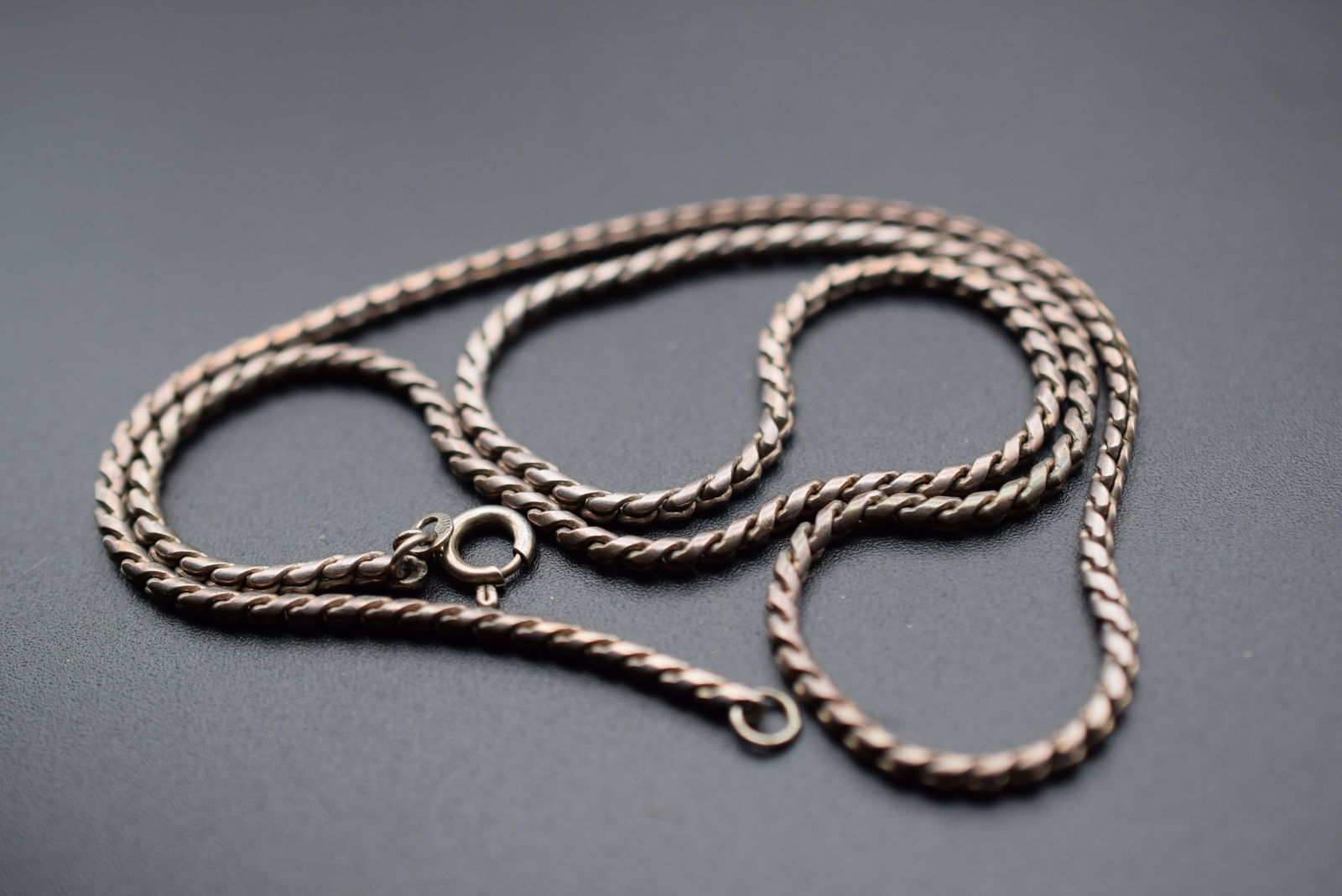 Sterling Silver 925 Chain Necklace Vintage Lot 600 (1 of 3)