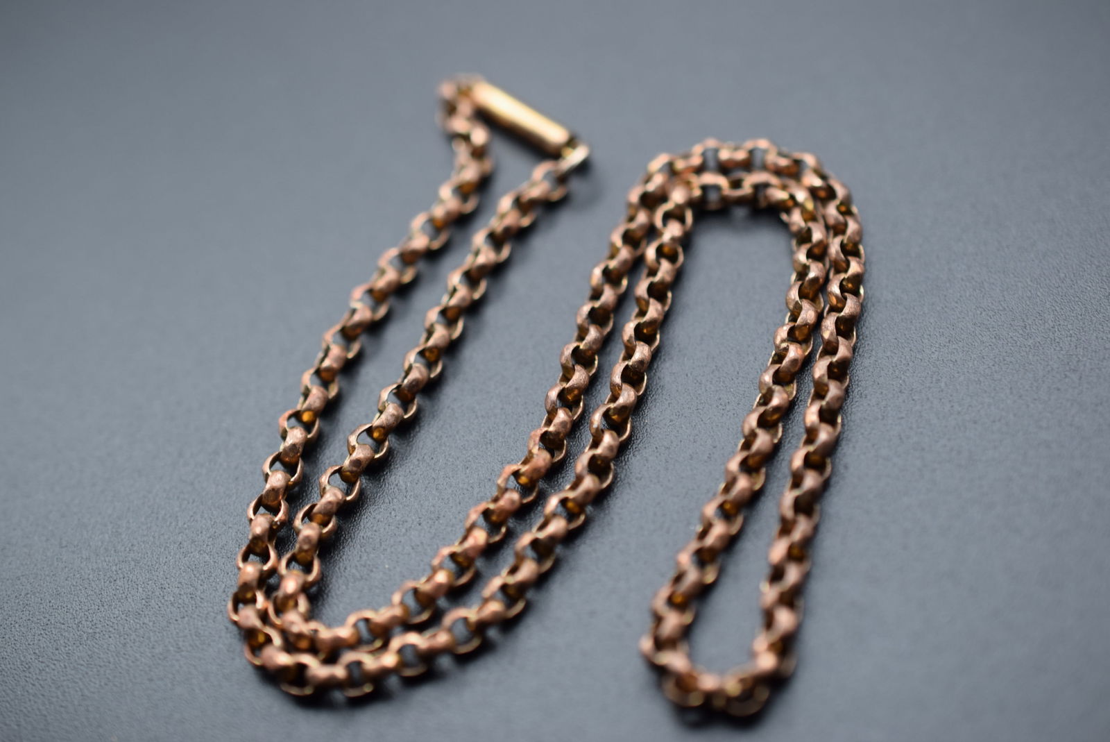 1940's Link Link Brass Vintage Chain Lot 606 (1 of 4)