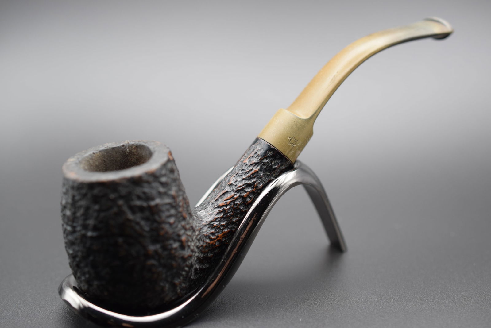 Pipe Gold Star Envoy Genuine Briar 603 Lot# DG 644: Pipe Gold Star Envoy Genuine Briar 603 Measures 5 1/2" end to end