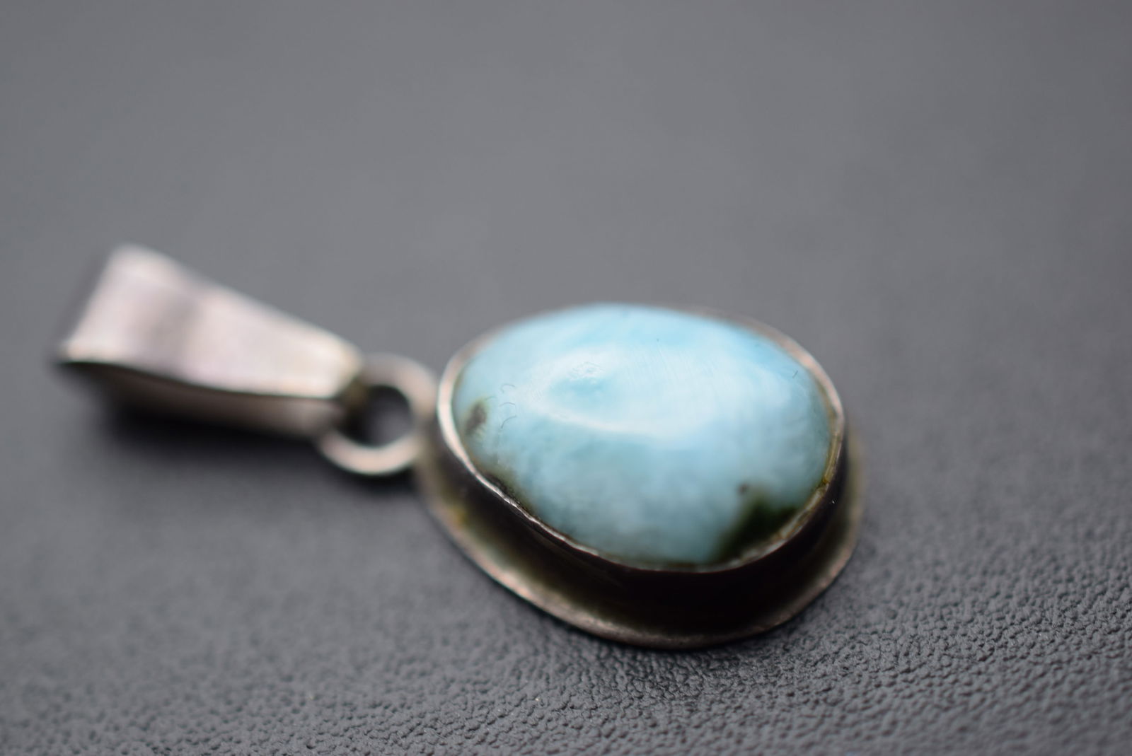Larimar Pendant Sterling Silver 925 Lot 654 (1 of 2)