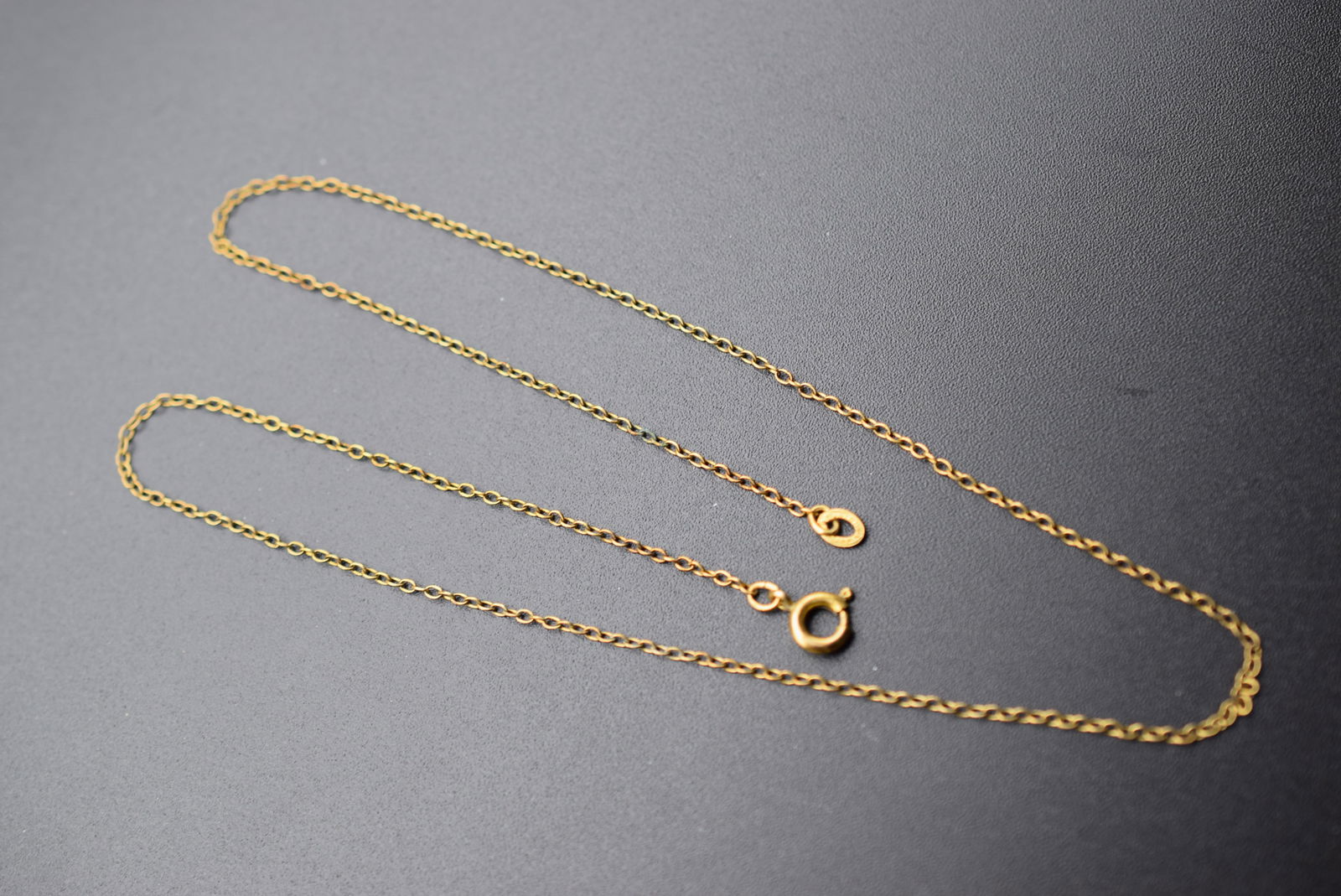 1/20 12KT Gold Filled Chain Vintage Fine 16" Lot# DG 676 (1 of 3)