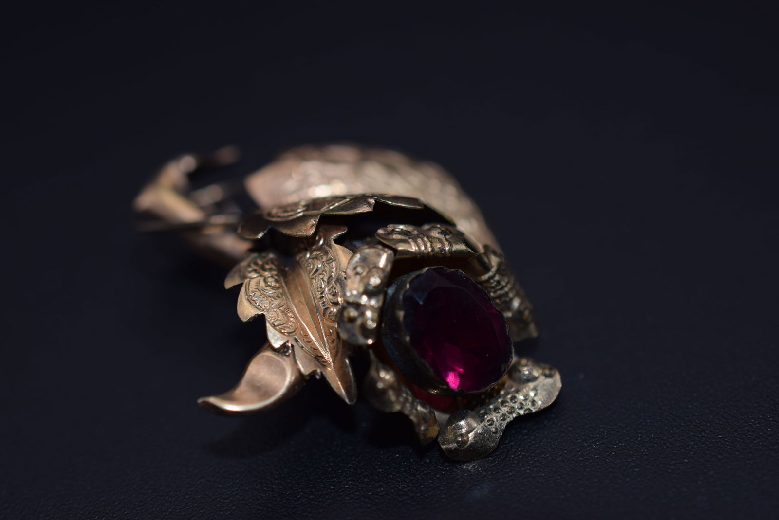 Edwardian Flower Pendant Vintage Lot 687 (1 of 3)