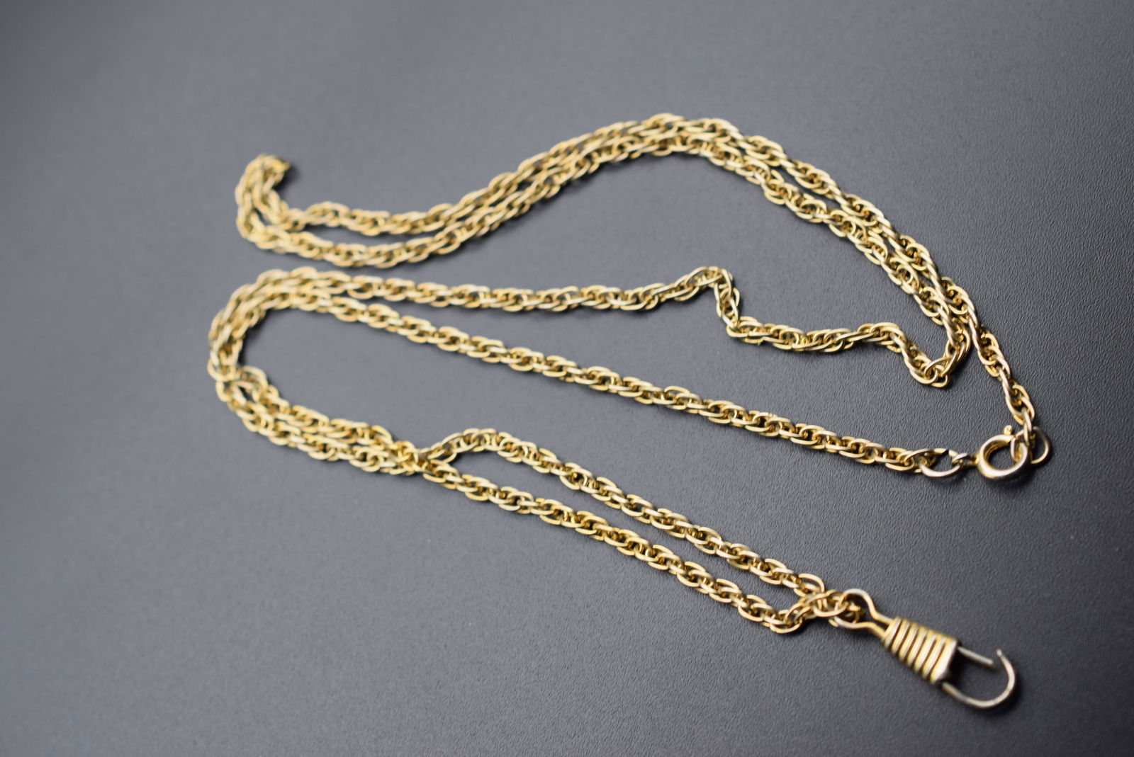 Watch FOB Chain 30" long Vintage Lot# DG 690 (1 of 2)