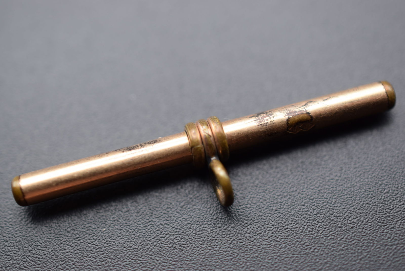 Watch Fob Hook Bar Vintage Signed MM Lot# DG 719 (1 of 2)