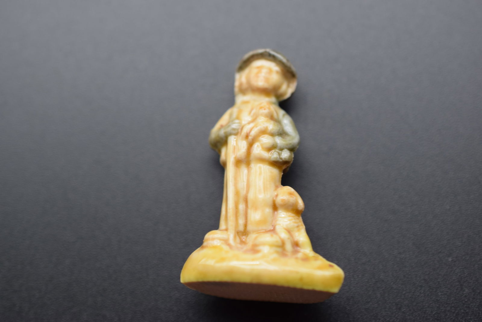 Wade England Boy Blue with Dog Lot# DG 734: Wade England Boy Blue with Dog measures 1 3/4" x 1" Signed Wade England