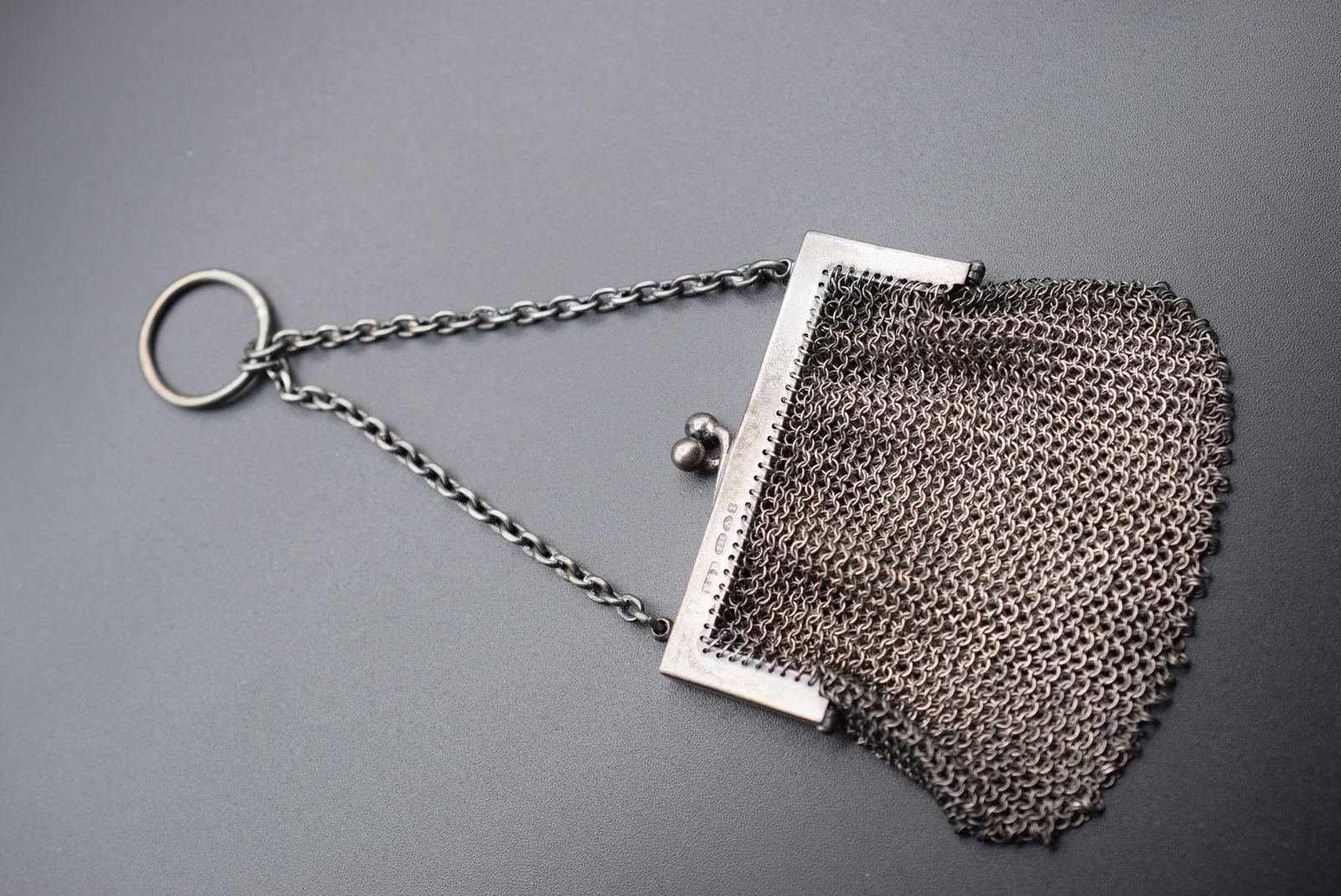 Sterling Silver 925 Vintage Coin Mesh Purse Chain Mail Lot# DG 755 (1 of 8)