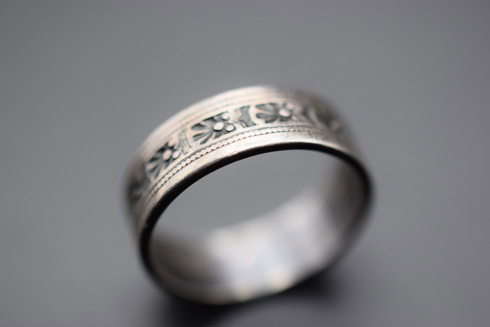 Sterling Ring nice ! Silver 925 Signed Vintage Size 6.5 Lot# DG 769 (1 of 4)